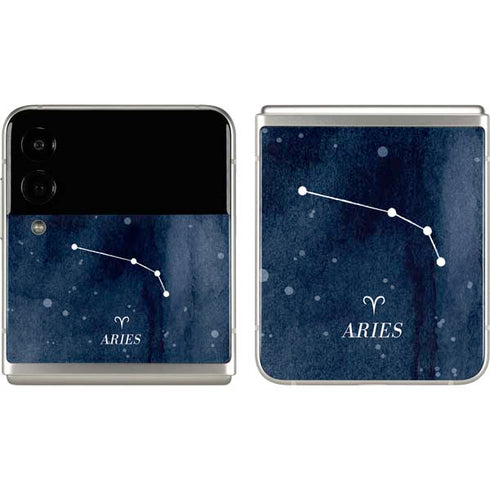 Aries Constellation Galaxy Z Flip3 5G Skin